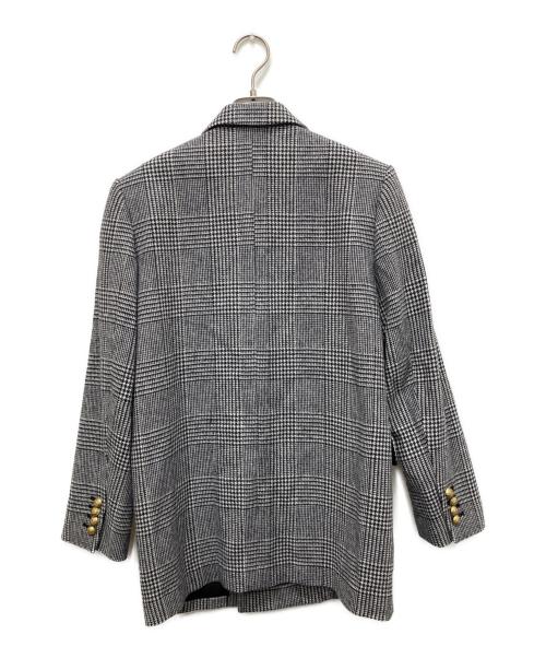 haunt（ハウント）haunt (ハウント) 金釦ダブルジャケット グレー サイズ:36の古着・服飾アイテム
