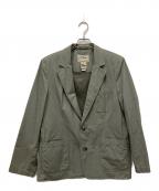 L.L.Beanエルエルビーン）の古着「00ｓエルボーパッチサファリジャケット」｜オリーブ