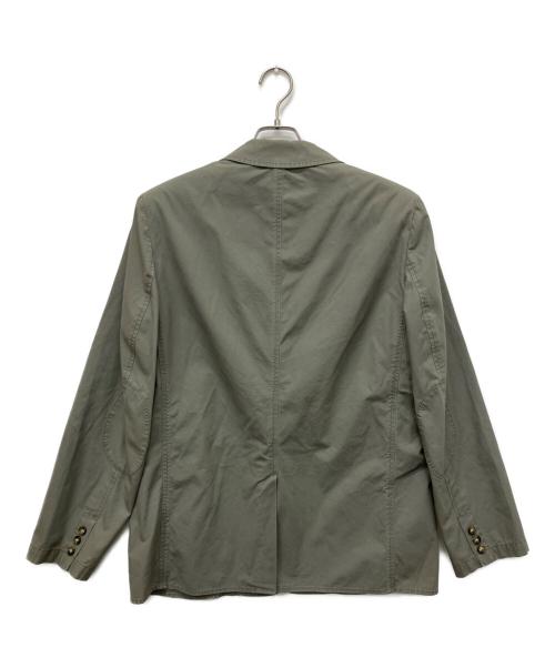 L.L.Bean（エルエルビーン）L.L.Bean (エルエルビーン) 00ｓエルボーパッチサファリジャケット オリーブ サイズ:40の古着・服飾アイテム