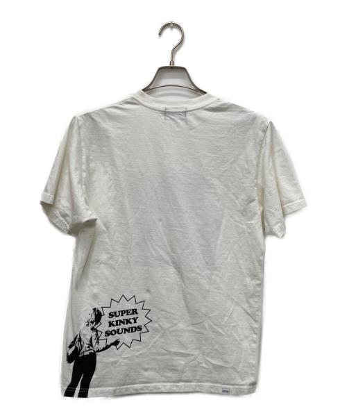 Hysteric Glamour（ヒステリックグラマー）Hysteric Glamour (ヒステリックグラマー) SUPER KINKY SOUNDS Tシャツ ホワイト サイズ:Mの古着・服飾アイテム