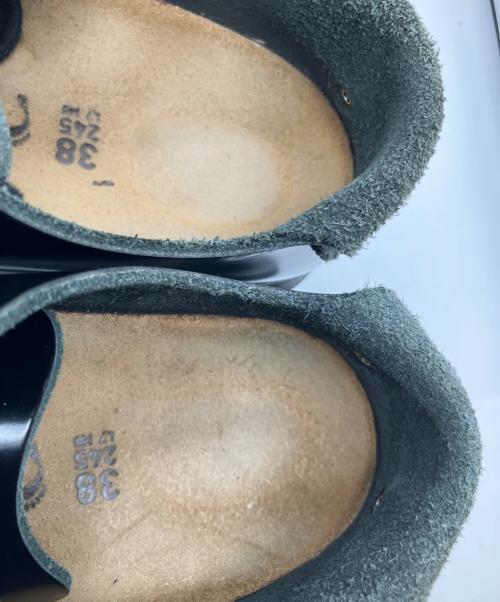 BIRKENSTOCK（ビルケンシュトック）BIRKENSTOCK (ビルケンシュトック) パテントレザーモンタナシューズ ブラック サイズ:24.5の古着・服飾アイテム