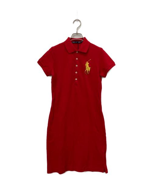 RALPH LAUREN SPORT（ラルフローレン スポーツ）RALPH LAUREN SPORT (ラルフローレン スポーツ) ワンピース レッド サイズ:S 未使用品の古着・服飾アイテム