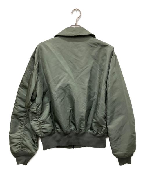 ALPHA（アルファ）ALPHA (アルファ) CWU-36Pフライトジャケット グリーン サイズ:Lの古着・服飾アイテム