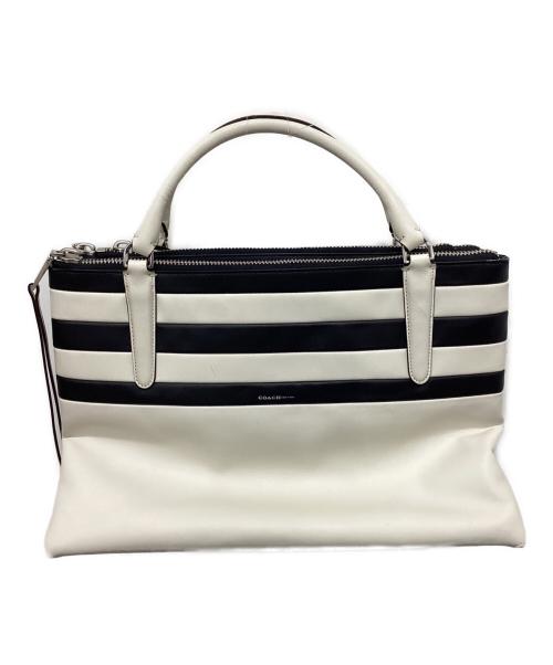 COACH（コーチ）COACH (コーチ) 2WAYバッグ ホワイトの古着・服飾アイテム