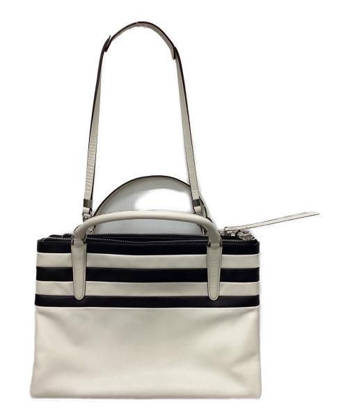 COACH（コーチ）COACH (コーチ) 2WAYバッグ ホワイトの古着・服飾アイテム