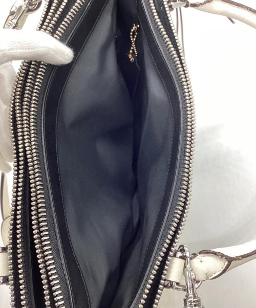 COACH（コーチ）COACH (コーチ) 2WAYバッグ ホワイトの古着・服飾アイテム