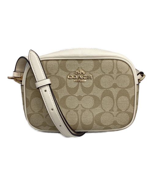 COACH（コーチ）COACH (コーチ) ミニ ジェイミー カメラ バッグ ベージュの古着・服飾アイテム