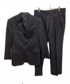 BURBERRY BLACK LABELバーバリーブラックレーベル）の古着「3Bセットアップスーツ」｜ブラック