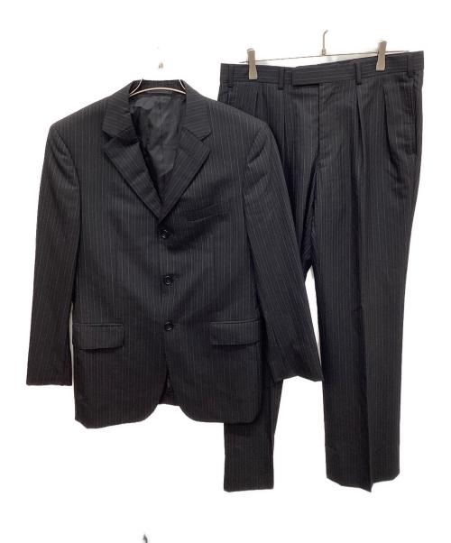BURBERRY BLACK LABEL（バーバリーブラックレーベル）BURBERRY BLACK LABEL (バーバリーブラックレーベル) 3Bセットアップスーツ ブラック サイズ:38Lの古着・服飾アイテム