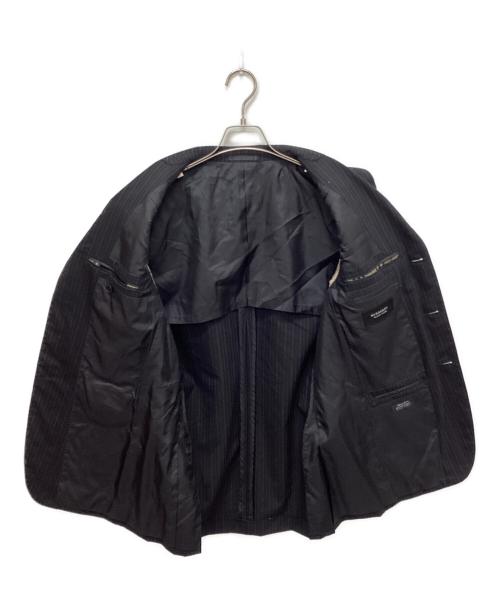 BURBERRY BLACK LABEL（バーバリーブラックレーベル）BURBERRY BLACK LABEL (バーバリーブラックレーベル) 3Bセットアップスーツ ブラック サイズ:38Lの古着・服飾アイテム