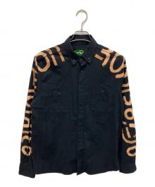 INPERFECT Denim（インパーフェクト デニム）の古着「デニムシャツ」｜ブラック