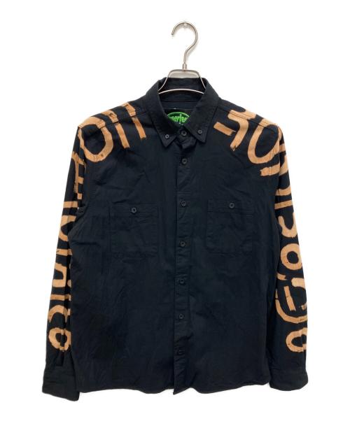 INPERFECT Denim（インパーフェクト デニム）INPERFECT DENIM (インパーフェクト デニム) デニムシャツ ブラック サイズ:Mの古着・服飾アイテム