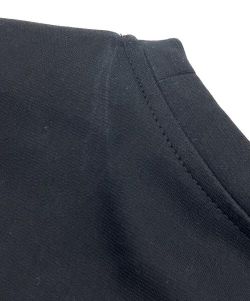 UNITED ARROWS TOKYO（ユナイテッドアローズトウキョウ）UNITED ARROWS TOKYO (ユナイテッドアローズトウキョウ) リボン コンビ パフスリーブ カットソー ブラック サイズ:表記なしの古着・服飾アイテム