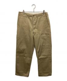 orSlow（オアスロウ）の古着「VINTAGE FIT ARMY TROUSERS」｜ベージュ