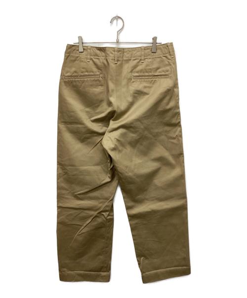 orSlow（オアスロウ）orSlow (オアスロウ) VINTAGE FIT ARMY TROUSERS ベージュ サイズ:Lの古着・服飾アイテム