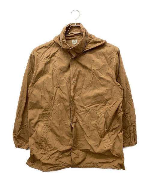 gold（ゴールド）GOLD (ゴールド) COTTON WEATHER LONG COACH JACKET ブラウン サイズ:Mの古着・服飾アイテム