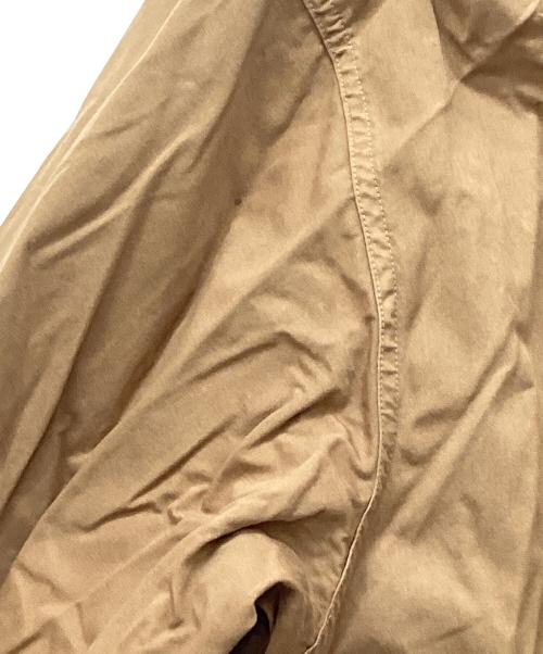 gold（ゴールド）GOLD (ゴールド) COTTON WEATHER LONG COACH JACKET ブラウン サイズ:Mの古着・服飾アイテム