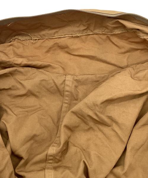 gold（ゴールド）GOLD (ゴールド) COTTON WEATHER LONG COACH JACKET ブラウン サイズ:Mの古着・服飾アイテム