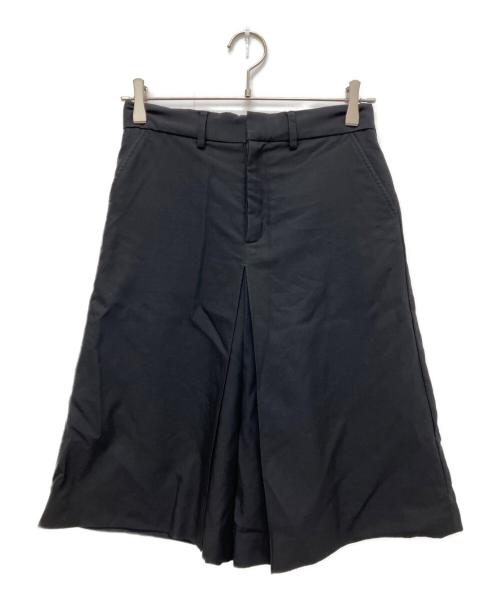 HYKE（ハイク）HYKE (ハイク) プリーツワイドショートパンツ ブラック サイズ:1の古着・服飾アイテム