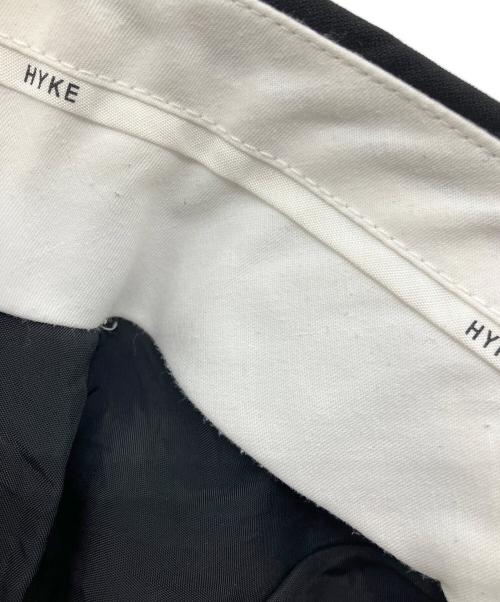 HYKE（ハイク）HYKE (ハイク) プリーツワイドショートパンツ ブラック サイズ:1の古着・服飾アイテム