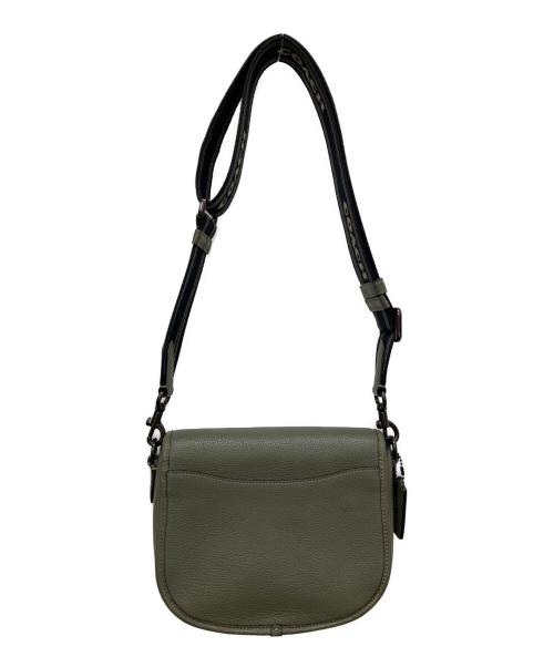 COACH（コーチ）COACH (コーチ) ウィロウサドルバッグ グリーンの古着・服飾アイテム