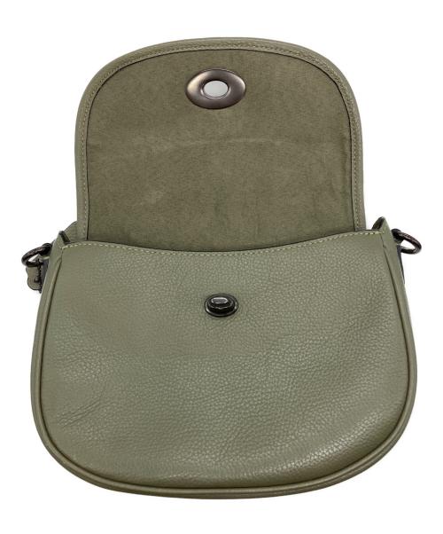 COACH（コーチ）COACH (コーチ) ウィロウサドルバッグ グリーンの古着・服飾アイテム