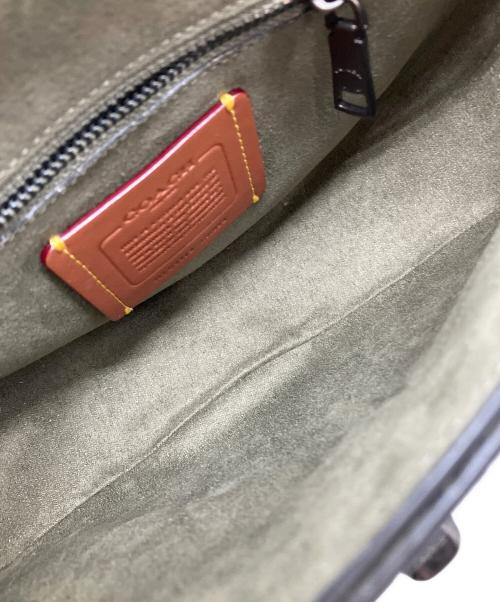 COACH（コーチ）COACH (コーチ) ウィロウサドルバッグ グリーンの古着・服飾アイテム