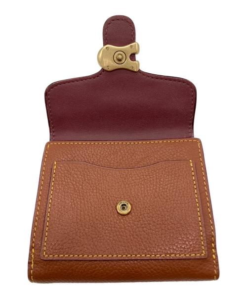 COACH（コーチ）COACH (コーチ) タビースモールウォレット ブラウンの古着・服飾アイテム