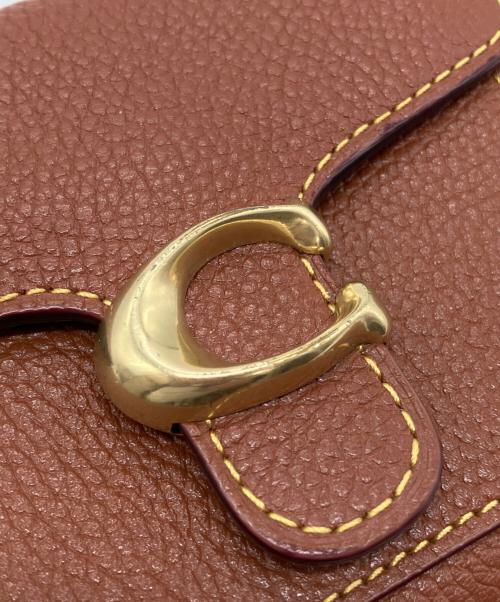 COACH（コーチ）COACH (コーチ) タビースモールウォレット ブラウンの古着・服飾アイテム