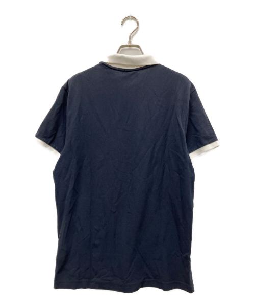 MONCLER（モンクレール）MONCLER (モンクレール) MAGLIA POLO MANICA CORTA ネイビー サイズ:Lの古着・服飾アイテム