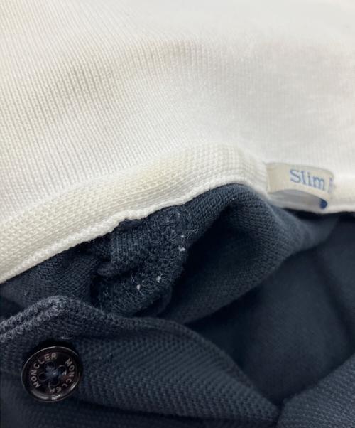 MONCLER（モンクレール）MONCLER (モンクレール) MAGLIA POLO MANICA CORTA ネイビー サイズ:Lの古着・服飾アイテム
