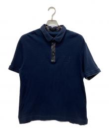 BLACK LABEL CRESTBRIDGE（ブラックレーベル クレストブリッジ）の古着「ポロシャツ」｜ネイビー