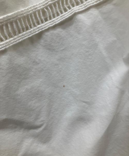 BRUNELLO CUCINELLI（ブルネロクチネリ）BRUNELLO CUCINELLI (ブルネロクチネリ) はしごレーススカート ホワイト サイズ:42の古着・服飾アイテム