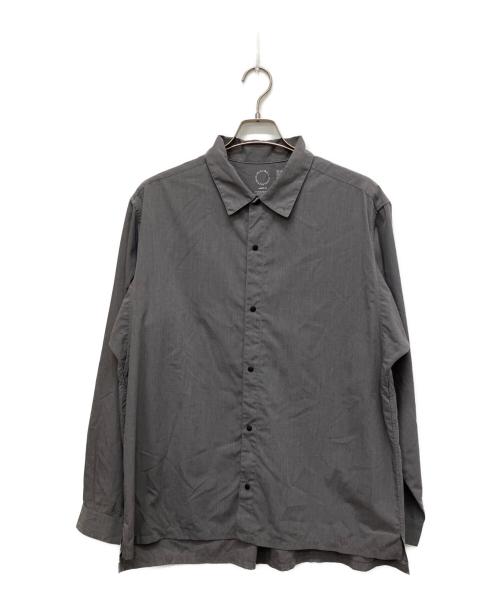 山と道（ヤマトミチ）山と道 (ヤマトミチ) UL Shirt L/Sシャツ グレー サイズ:XLの古着・服飾アイテム