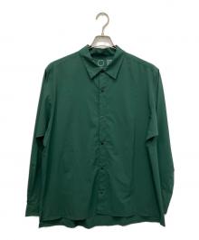 山と道（ヤマトミチ）の古着「UL Shirt L/Sシャツ」｜グリーン