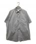 PAPERSKY（ペーパースカイ）の古着「HIKE&BIKE CAVE BIG HALF SHIRT」｜グレー