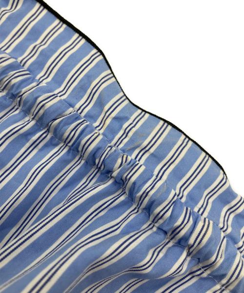 MAISON SPECIAL（メゾンスペシャル）MAISON SPECIAL (メゾンスペシャル) Edge Trim Ruffle Shirt ブルー サイズ:Freeの古着・服飾アイテム