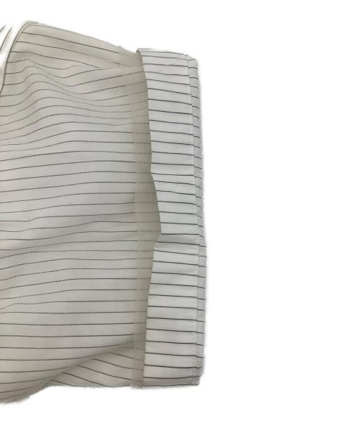 MAISON SPECIAL（メゾンスペシャル）MAISON SPECIAL (メゾンスペシャル) See-through Layered Tulle Shirt ホワイト サイズ:Freeの古着・服飾アイテム