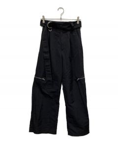中古・古着通販】LOHEN (ローヘン) DRAWCORD CHINO PANTS ブラック