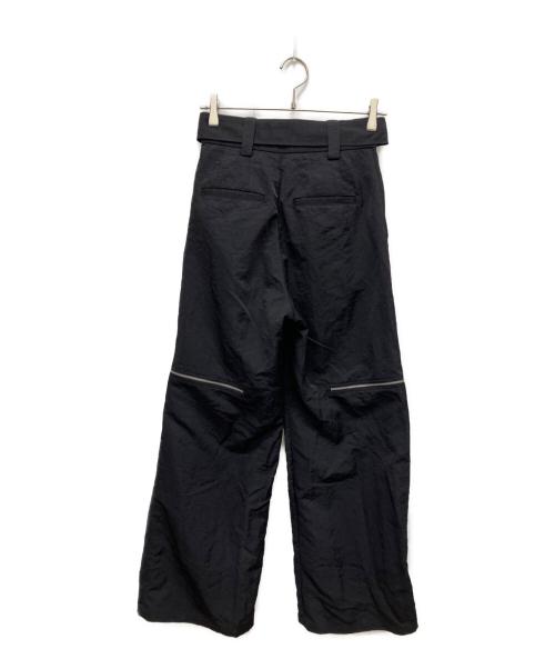 MAISON SPECIAL（メゾンスペシャル）MAISON SPECIAL (メゾンスペシャル) Belted Yoke Wide Pants ブラック サイズ:36の古着・服飾アイテム
