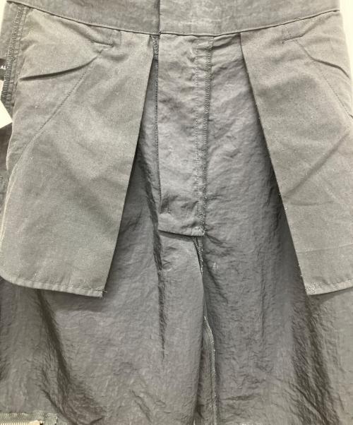 MAISON SPECIAL（メゾンスペシャル）MAISON SPECIAL (メゾンスペシャル) Belted Yoke Wide Pants ブラック サイズ:36の古着・服飾アイテム