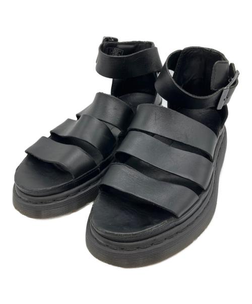 Dr.Martens（ドクターマーチン）Dr.Martens (ドクターマーチン) サンダル ブラック サイズ:UK4の古着・服飾アイテム