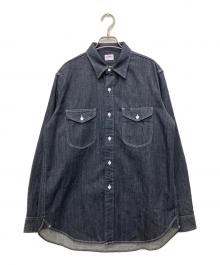 LEE（リー）の古着「デニムワークシャツ」｜インディゴ
