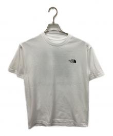 THE NORTH FACE（ザ ノース フェイス）の古着「S/S Bandana SQUARE Logo TEE」｜ホワイト
