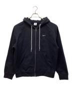 NIKEナイキ）の古着「AS M NK SOLO SWSH HW FZ HOODIE BLACK/WHITE」｜ブラック