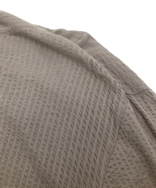 PAUL SMITH（ポールスミス）Paul Smith (ポールスミス) シェルボタンノーカラージャケット グレー サイズ:Mの古着・服飾アイテム