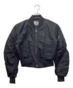 DIESELディーゼル）の古着「G Manua Rev Jacket」｜ブラック