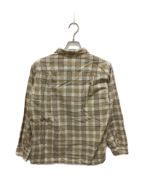 TOWN CRAFT（タウンクラフト）TOWN CRAFT (タウンクラフト) チェックシャツ ベージュ サイズ:M 15-15 1/2の古着・服飾アイテム