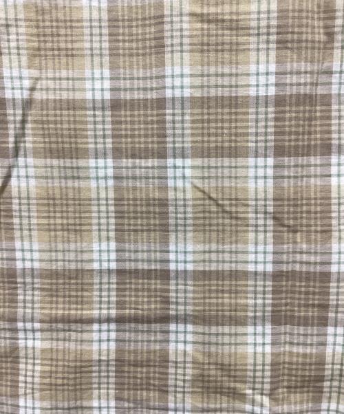 TOWN CRAFT（タウンクラフト）TOWN CRAFT (タウンクラフト) チェックシャツ ベージュ サイズ:M 15-15 1/2の古着・服飾アイテム