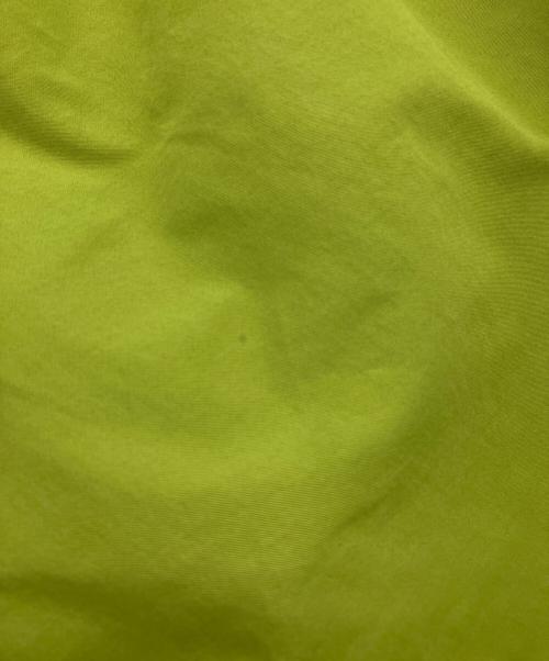 AZUL BY MOUSSY PLUS（アズールバイマウジープラス）AZUL by moussy PLUS (アズールバイマウジープラス) ギャザーフレアドレープパンツ グリーン サイズ:Mの古着・服飾アイテム